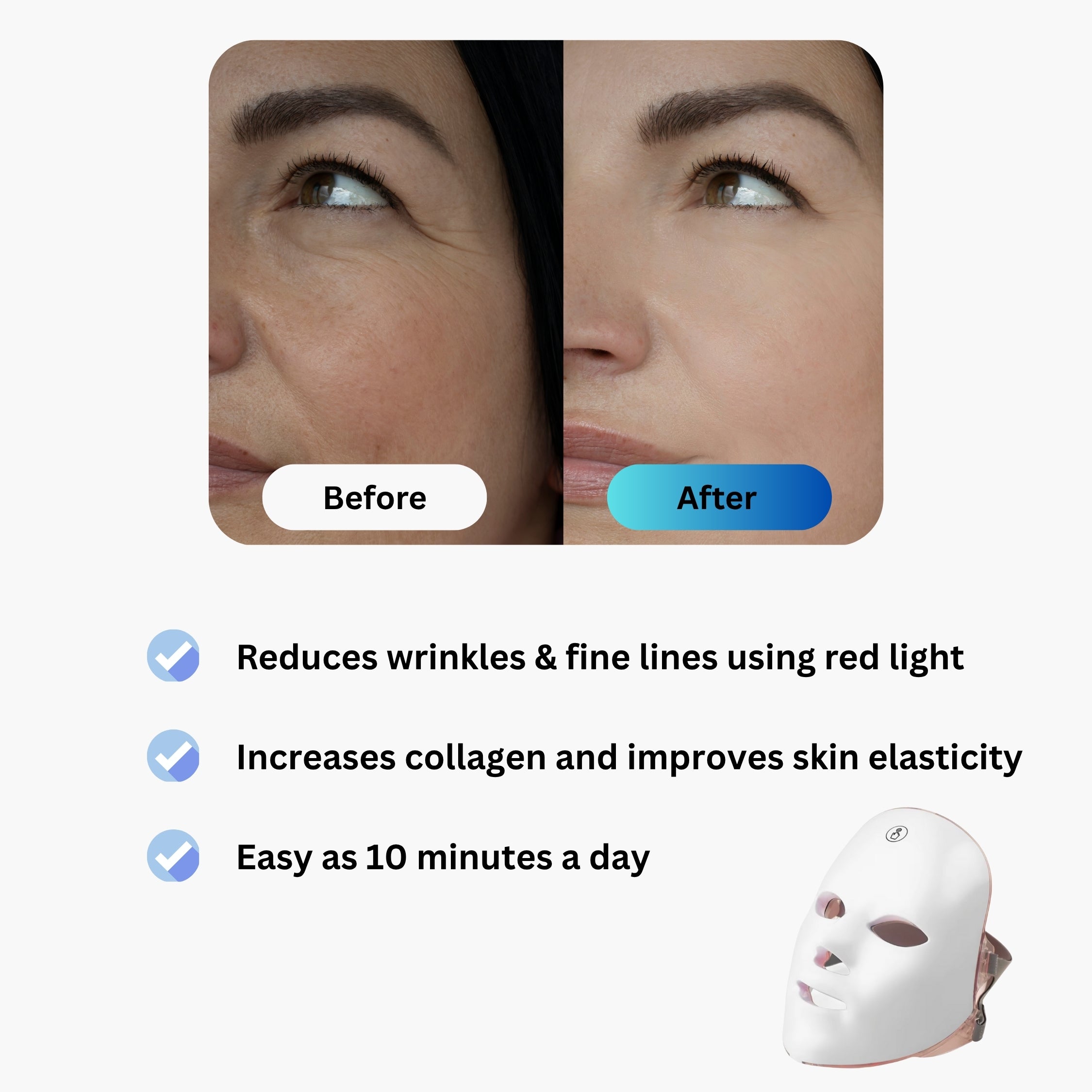 Anti-Aging Red Light Mask