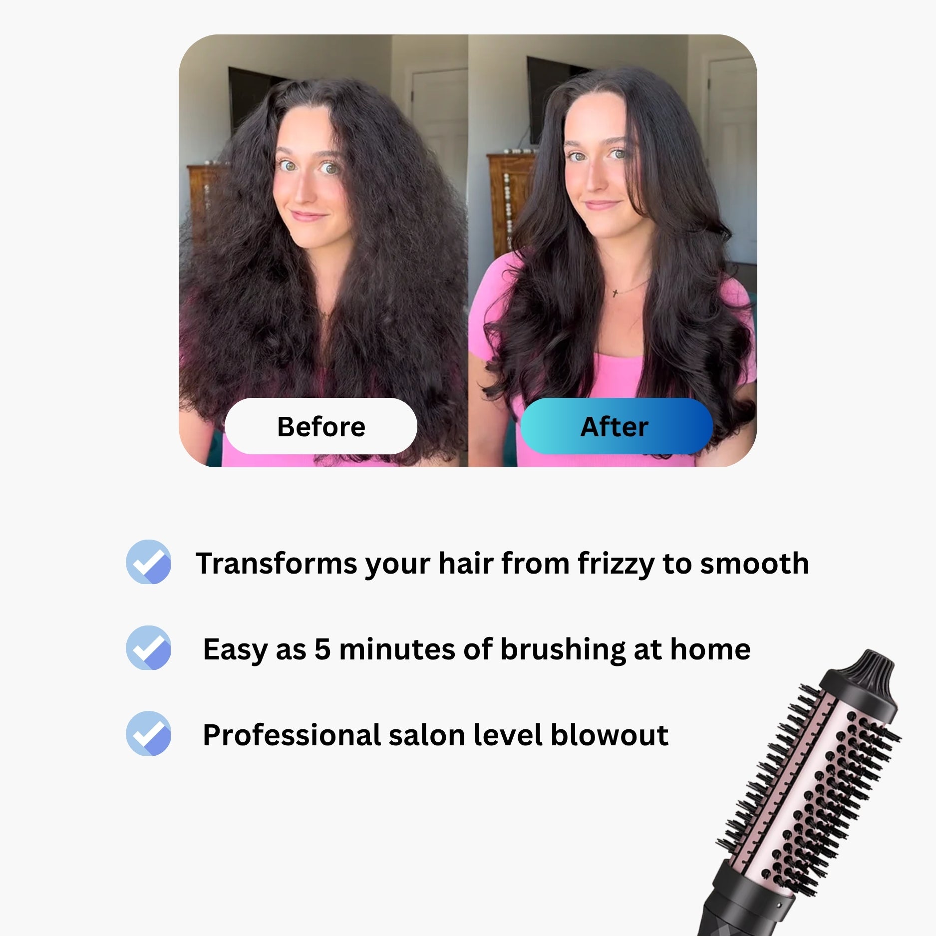 True Beauty Glow Thermal Blowout Brush