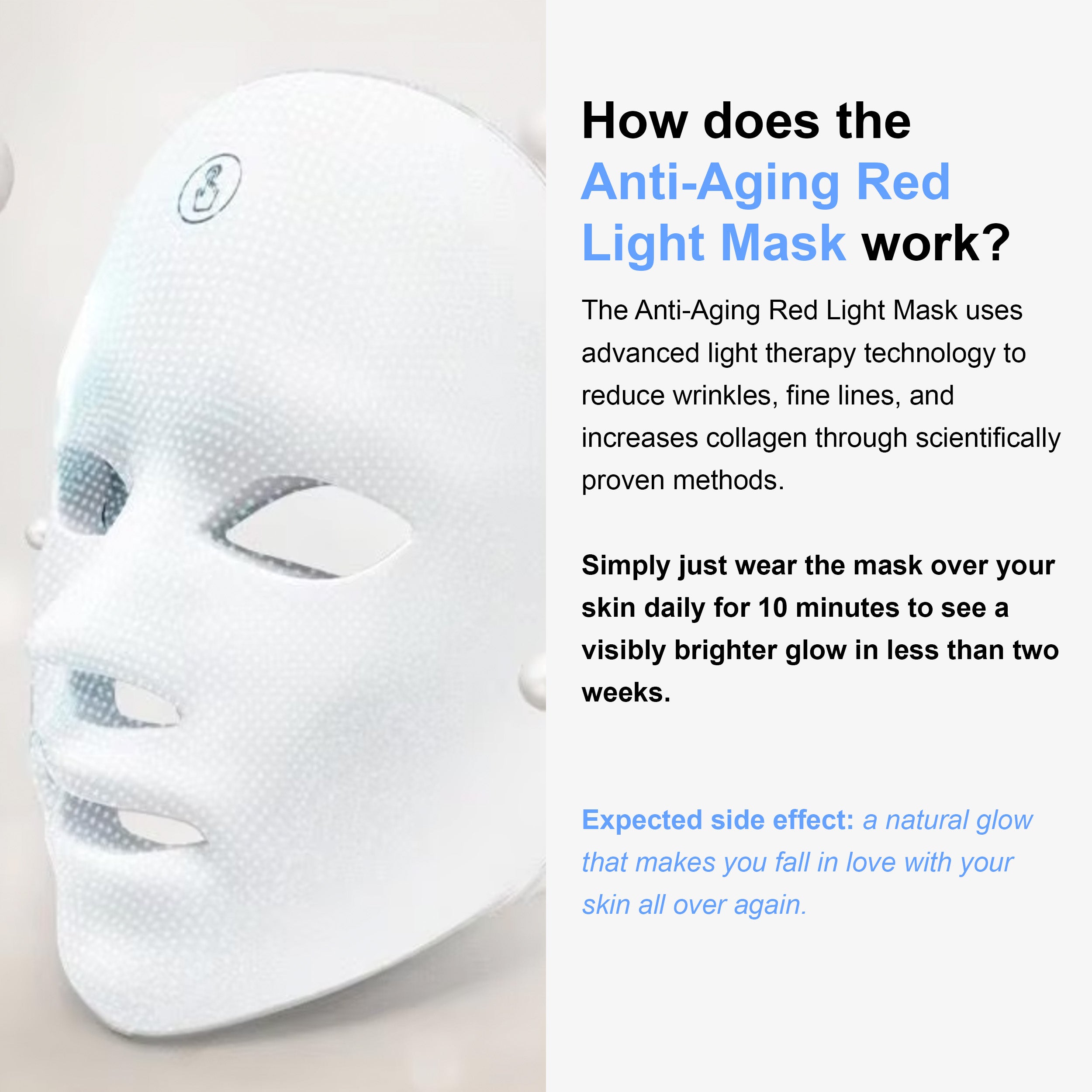 Anti-Aging Red Light Mask