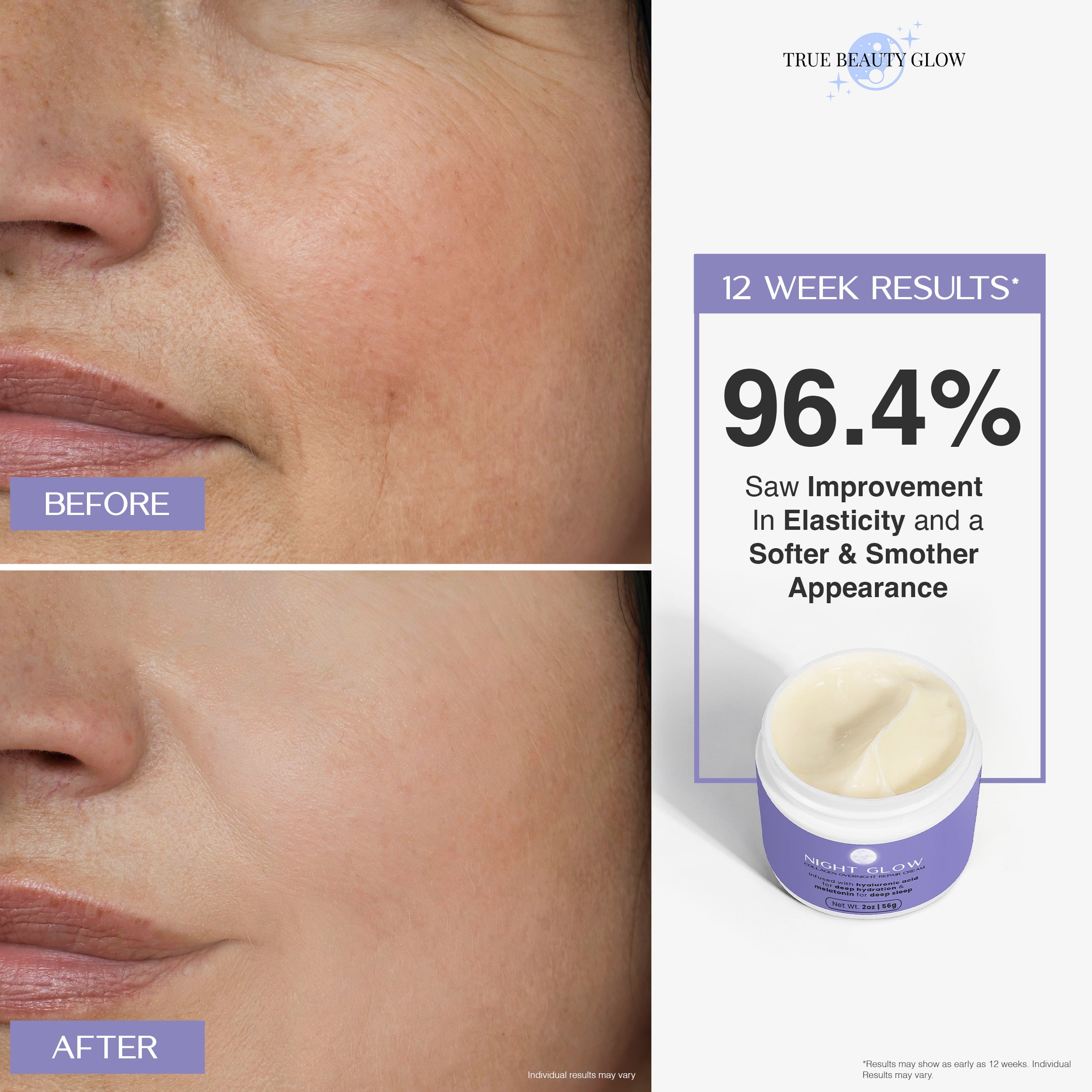 Night Glow Collagen Overnight Repair Cream